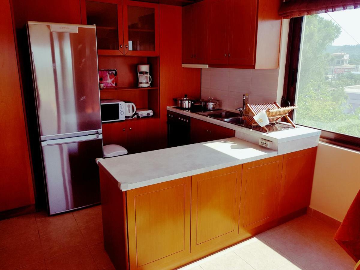Melina'S Apartments Kalavarda ภายนอก รูปภาพ